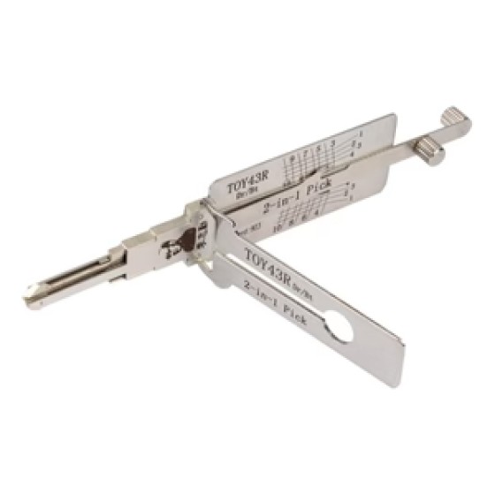 Original Lishi 2-In-1 Pick and Decoder TOY43R Door/Trunk
